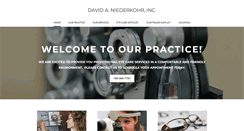 Desktop Screenshot of drdavidniederkohr.com